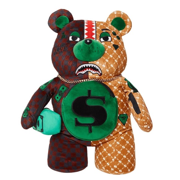 Sprayground Money Teddy Bear